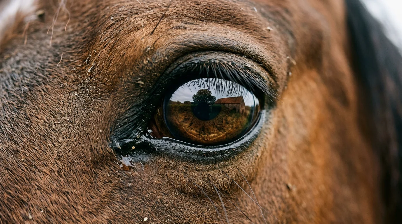 Un regard de cheval, Haras du Chambertin, Vovray-en-Bornes