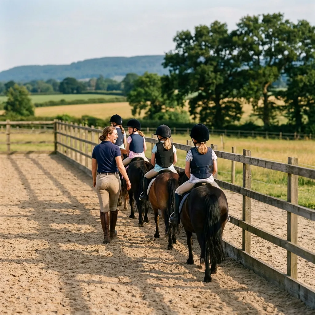Cours de poney à Vovray-en-Bornes, Haute-Savoie